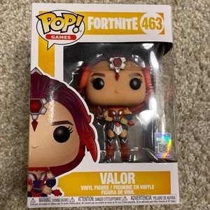 Valor funko pop head from fortnite